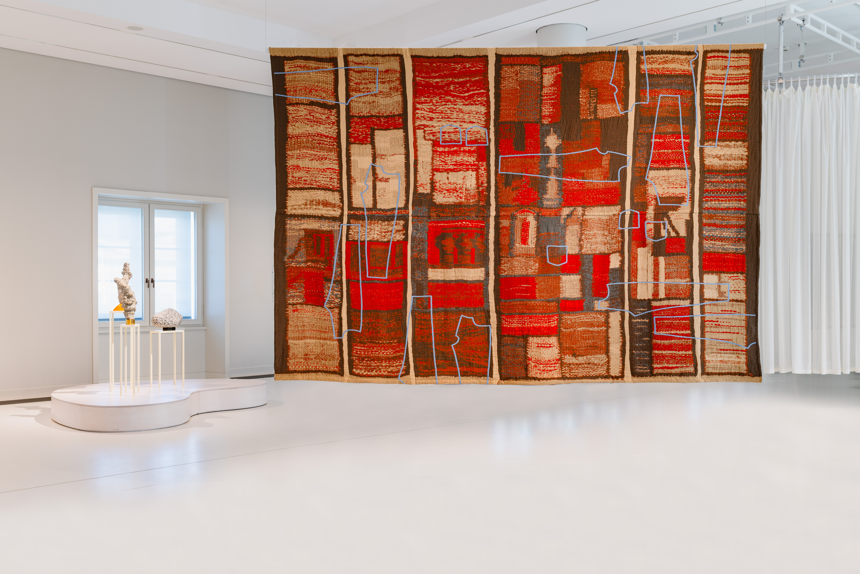 Ausstellungsansicht Teppich